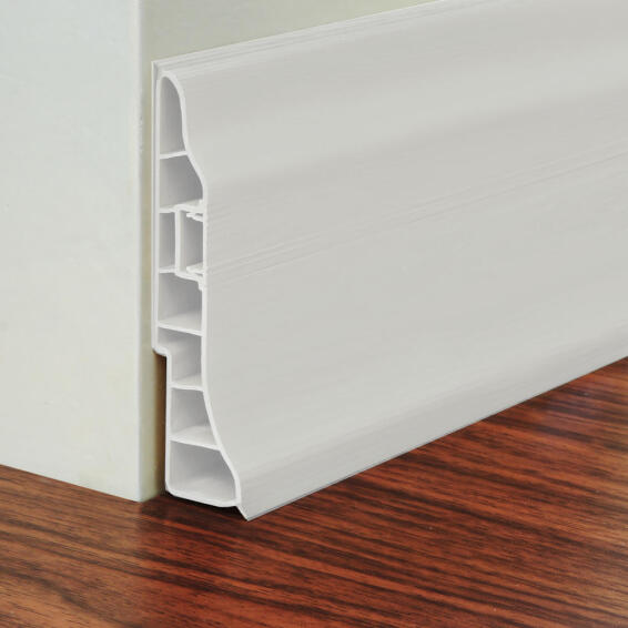 Floor Masters PVC skirting white